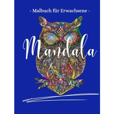 Abbildung von Mandala Malbuch für Erwachsene: Erstaunliche Tiere im Stil Magische Tierwelten zur Entspannung und Kreativität: Einzigartige Motive ... die Welt der finde