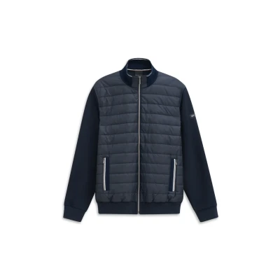 Abbildung von bugatti Modern FIT Sweatjacke, Herren, Größe: Small, Marine