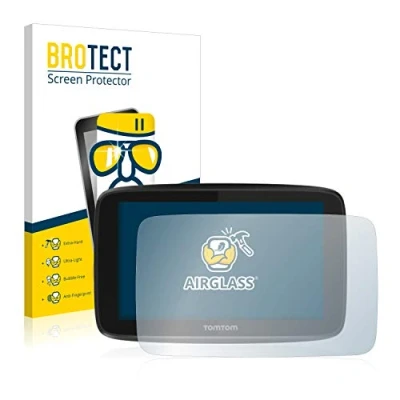 Abbildung von BROTECT Schutzglas für TomTom GO 5200 Schutzfolie Panzer Folie Glas [Extrem Kratzfest 9H, Anti Fingerprint, Ultra Transparent]