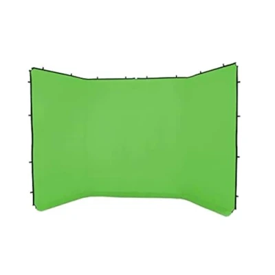 Abbildung von Manfrotto LL LB7625 Panorama Hintergrund 4 m, chromakey Grün