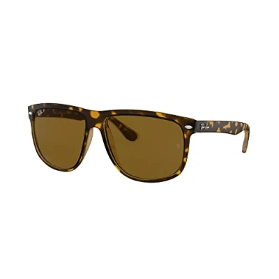 Abbildung von Ray Ban Unisex RB4147 Sonnenbrille, Braun (Gestell: Havana, Gläser: Polarized Klassisch 710/57), X Large (Herstellergröße: 60)