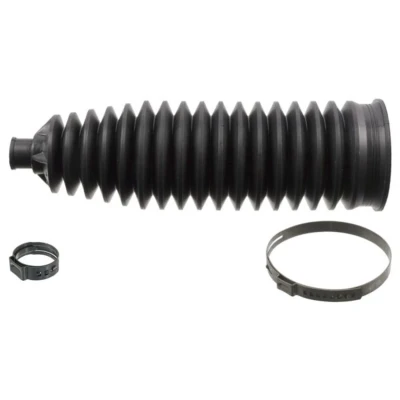 Abbildung von FEBI BILSTEIN 103036 Faltenbalgsatz, Lenkung Thermoplast Vorderachse links, rechts mit Schellen OPEL: Astra H Caravan, G Caravan