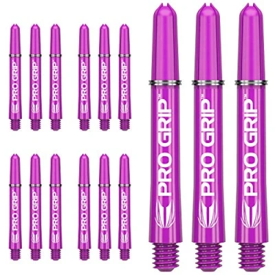 Abbildung von Target Darts 5 x Sätze of Lila Pro Grip Dartschäfte Kurt 15 Insgesamt