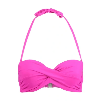 Abbildung von s.Oliver Bandeau TOP Bikinitop, Damen, Größe: 32xA, Pink