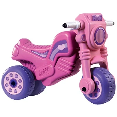 Abbildung von Dohany Rutschmotorrad Rutscher Cross 1 Kinder Laufrad Lauflernrad pink, Belastbarkeit 50 kg