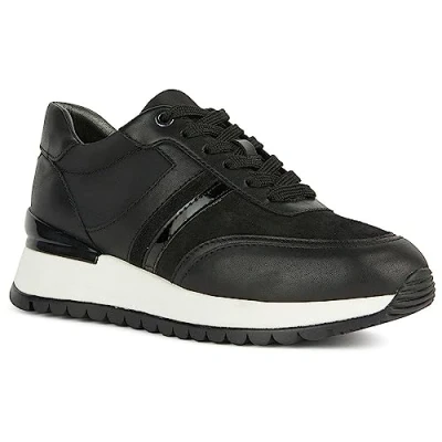 Abbildung von Geox D Desya Sneaker low, Damen, Größe: 38, Black Schuhe