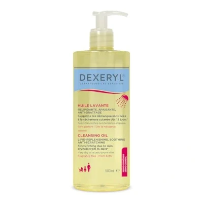 Abbildung von Dexeryl KÖRPERPFLEGE REINIGUNGSÖL Körperöl, Größe: 500 ml, Transparent