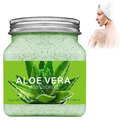 Abbildung von Aloe Vera Peeling, Körperpeeling, Peeling Für Schwarze Achselhöhlen, Gel Zur Entfernung Abgestorbener Haut (Aloe Vera)