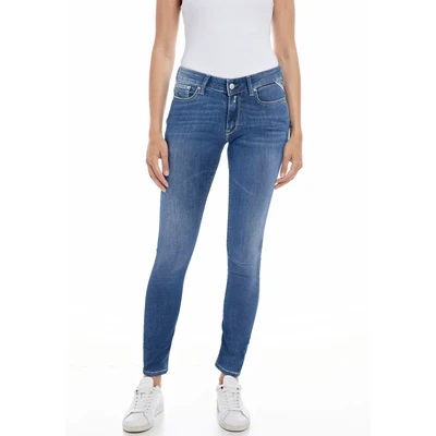 Abbildung von Replay Damen Jeans New Luz Skinny Fit mit Power Stretch, Medium Blue 009 2 (Blau), 26W / 30L