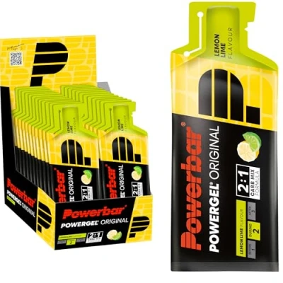 Abbildung von Powerbar PowerGel Original Lemon Lime 24x41g High Carb Energie Gel