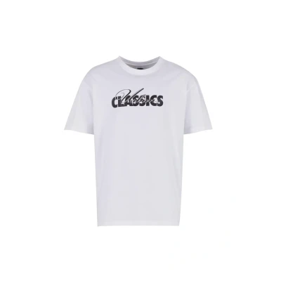Abbildung von Urban Classics LOGO Heavy Oversized Tshirt print, Herren, Größe: Large, White