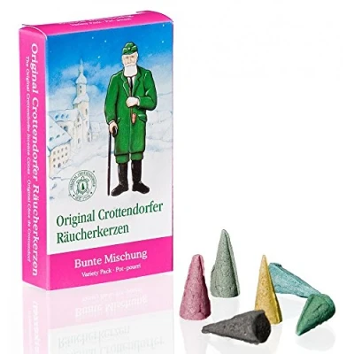 Abbildung von Original Crottendorfer Räucherkerzchen Bunte Mischung Erzgebirge