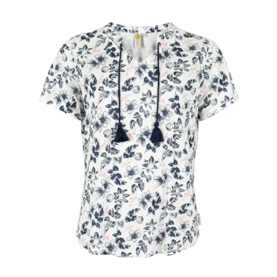 Abbildung von ROADSIGN australia T Shirt Bloom Fusion (1, 1 tlg., 1) Blusenshirt mit floralem Allover Muster