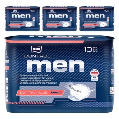 Abbildung von bella Control MEN Inkontinenzeinlagen Extra Plus 10 Stück