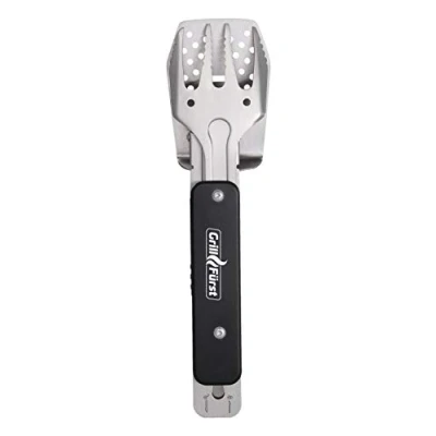 Abbildung von Grillfürst Grillzange BBQ Multitool 4in1 Grillbesteck, Tool, Outdoor Grillbesteck