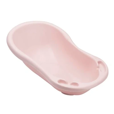Abbildung von keeeper Ergonomische Babywanne mit Stöpsel, Ab 0 bis ca. 12 Monate, 84 x 49 29 cm, Maria Pure, Pink (Nordic Pink)