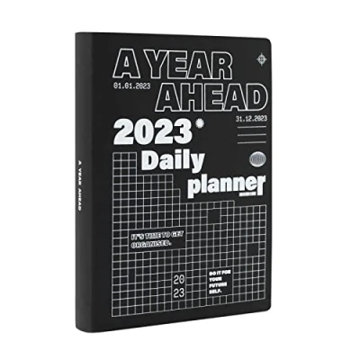 Abbildung von Kokonote Terminkalender 2023 A Year Ahead A5 Format Kalender Tagesplaner Terminplaner Daily Planner Personal Organizer auf Englisch FSC zertifiziert