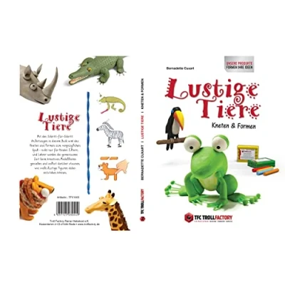 Abbildung von TFC Troll Factory Mein tolles Knete Buch Lustige Tiere Kneten und Formen