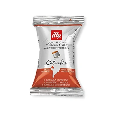 Abbildung von illy Kaffee, Kaffeekapseln Iperespresso Arabica Selection Kolumbien Verpackung mit 100