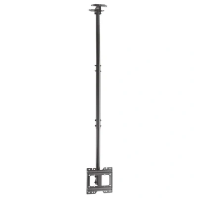 Abbildung von AISENS CT43TSE 053 Deckenhalterung Eco drehbar, neigbar und ausziehbar für Monitor/TV, 50 kg, 23 42 cm, Schwarz
