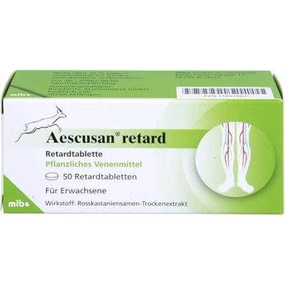 Abbildung von Aescusan Retard Retardtabletten 50 St