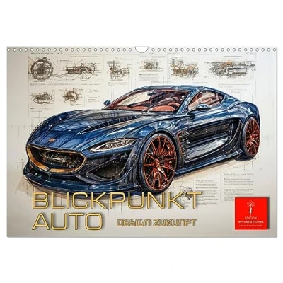Abbildung von Blickpunkt Auto Design Zukunft (Wandkalender 2025 DIN A3 quer), CALVENDO Monatskalender