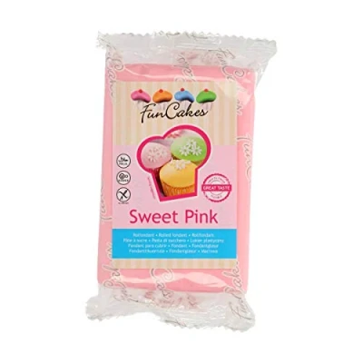 Abbildung von FunCakes Fondant Sweet Pink 4er Pack (4 x 250 g)