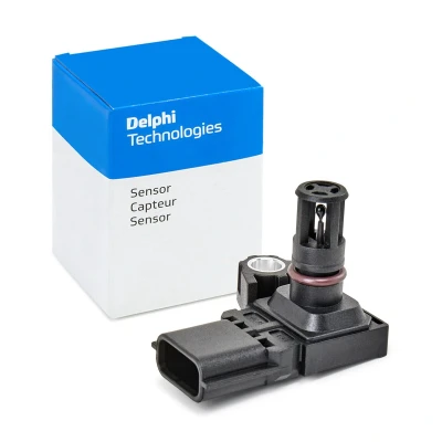 Abbildung von DELPHI PS20076 12B1 Sensor, Saugrohrdruck RENAULT: SCENIC 3, Megane 4 Grandtour, GRAND DACIA: LOGAN MCV 2, SANDERO 2