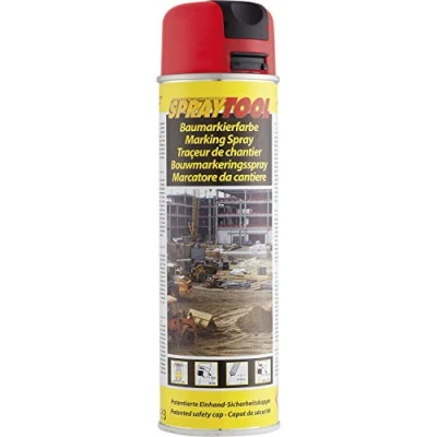 Abbildung von DUPLI COLOR Markierungsspray 500 ml, 1 Stück, neonrot,119606