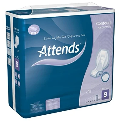 Abbildung von Attends Contours Air Comfort 9 4X28 St