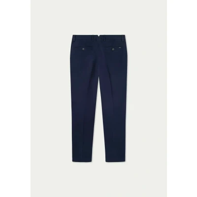 Abbildung von Hackett London C Sanderson Chino, Herren, Größe: 34x32, Navy blazer