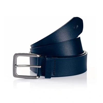 Abbildung von TOM Tailor Gürtel, Herren, Größe: 90, Navy uni