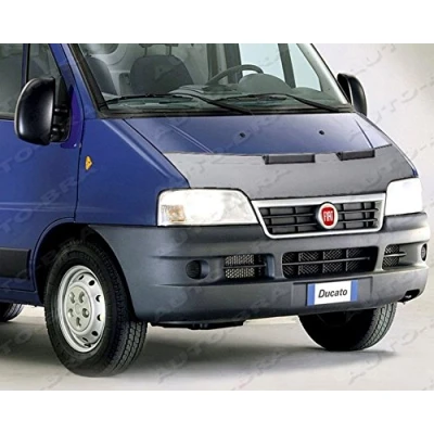 Abbildung von AB3 00018 Auto Bra kompatibel mit FIAT Ducato Peugeot Boxer Citroen Jumper 2002 2006 Haubenbra Steinschlagschutz Tuning Bonnet