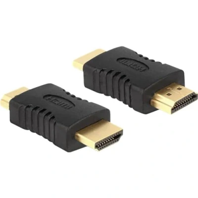 Abbildung von Delock Adapter HDMI A St &gt; 65508 Schwarz 1 Pack
