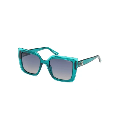 Abbildung von Guess Iniettato Sonnenbrille, Damen, Größe: One Size, verde sfumato