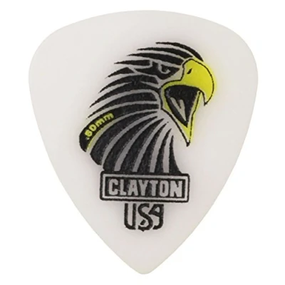 Abbildung von Clayton csas8012 Standard Sharp Acetal/Polymer Gitarre Plektrum Plektron Picks, 0,80 mm, von 12 Stück