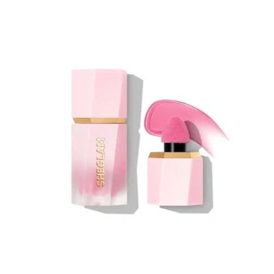 Abbildung von SHEGLAM Color Bloom flüssiges Rouge für Wangen Finish Petal Talk
