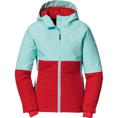 Abbildung von Schöffel Mädchen Ski Jacket Hochblassen G, wasserdichte, atmungsaktive Skijacke, Kinder Winterjacke mit verstellbarem Saum und Handstulpen, blue tint, 164