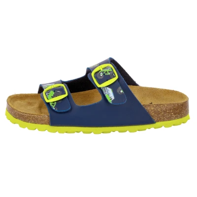 Abbildung von LICO Pantolette flach für Kinder, Größe: 27, Blue Schuhe