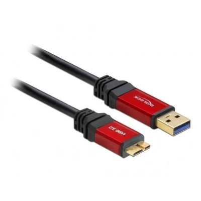 Abbildung von DeLOCK Kabel USB 3.0 Typ A zu Micro B 2m Premium