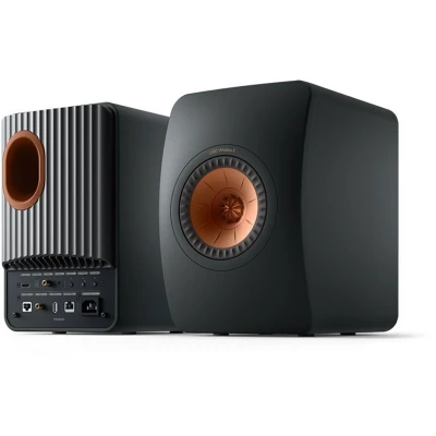 Abbildung von KEF LS50 Wireless II WLAN HiFi Lautsprecher System, Schwarz, Aktivlautsprecher HDMI Airplay 2 Bluetooth Spotify Tidal