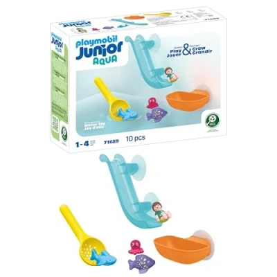 Abbildung von Playmobil® Konstruktions Spielset Fangspaß mit Meerestierchen (71689), JUNIOR, (10 St), Made in Europe