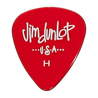 Abbildung von JIM DUNLOP Plektrum Gel heavy 72 Stück, Rot, Stark
