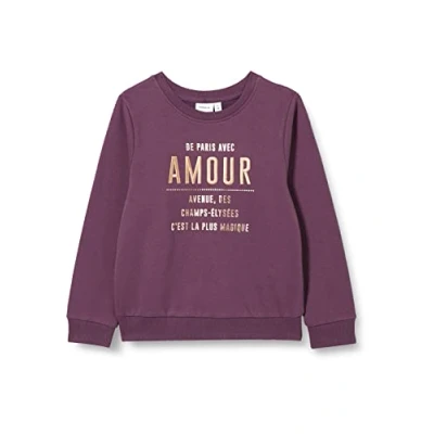 Abbildung von Name it Regular FIT Sweatshirt für Kinder, Größe: 116, Hortensia