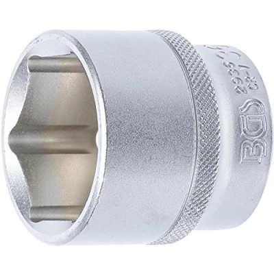 Abbildung von BGS 2936 Steckschlüssel Einsatz Sechskant 12,5 mm (1/2&quot;) SW 36 CV Stahl Stecknuss