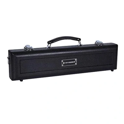 Abbildung von Crossrock Molded C Foot Flute Case, Black (CRA860FLBK)