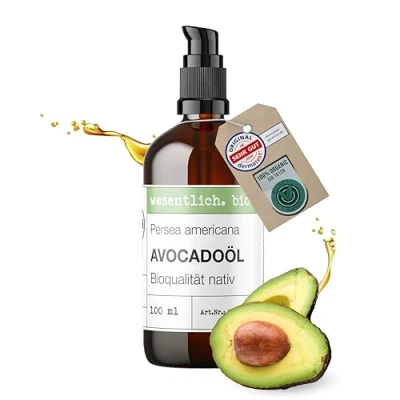 Abbildung von wesentlich. Körperöl Avocadoöl BIO kaltgepresst (100ml) von