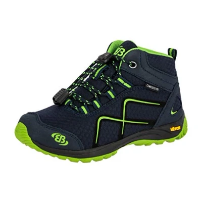 Abbildung von Brütting Outdoor Guide HIGH Schnürstiefelette für Kinder, Größe: 31, Blue Schuhe