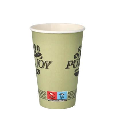 Abbildung von PAPSTAR PURE JOY Einweg Kaffeebecher 8 cm 0,3 l grün