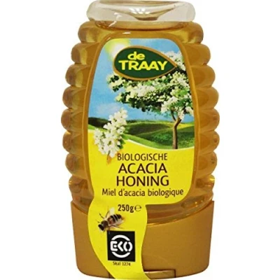 Abbildung von Traay Akazienhonig Bio Honig Quetschflasche 250g EU/Nicht EU Herkunft